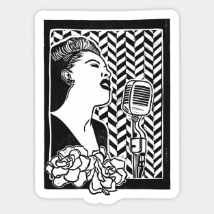 Lady Day Sticker